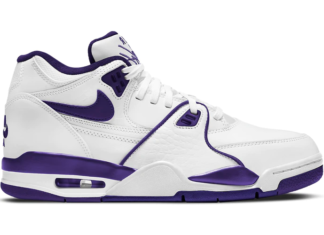 nike air flight 89 : Nike Air Flight 89 White Court Purple