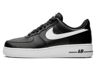 nike air force 1 07 : Nike Air Force 1 Low ’07 ‘Black / White’ Shoes – Size 13