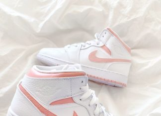 nike air force 1 mid : Custom air force 1 mid baby blue