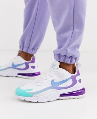 nike air max 720 : Nike blue and purple Air Max 270 React sneakers | ASOS