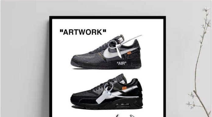 nike air max : BLACK Off-White NIKE (AF1, MAX, VAPORMAX) – A3 – 11.7 x 16.5