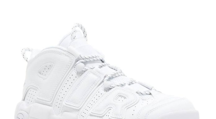 nike air uptempo : Air More Uptempo ‘Triple White’