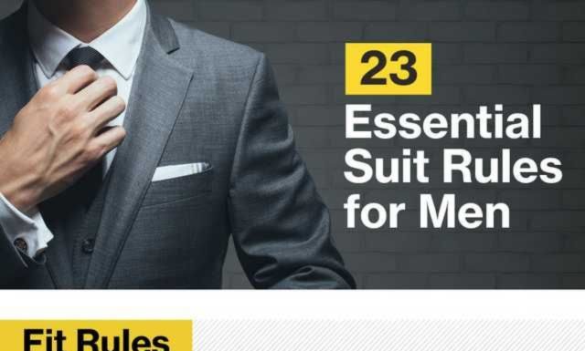 ross dress code : 23 Essential Suit Rules for Men