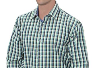 semi formal dress code : Regular Fit Shirt – Green – Green / XL