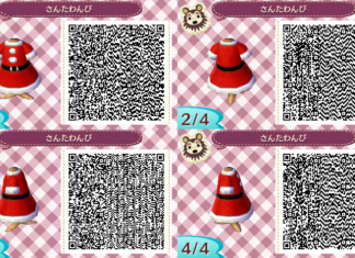 starbucks dress code : QR codes – Animal Crossing New Leaf