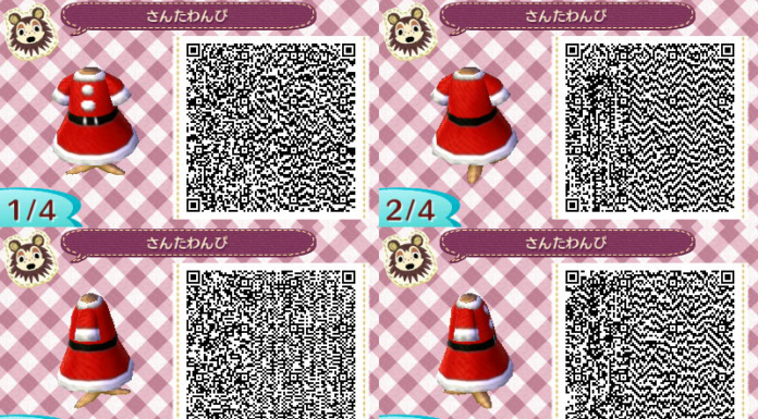 starbucks dress code : QR codes – Animal Crossing New Leaf