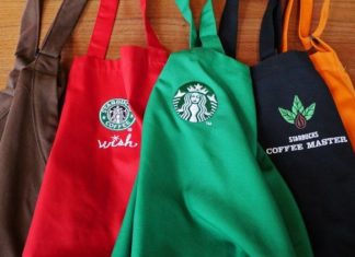 starbucks employee dress code : Starbucks Apron Colors Have SECRET Meanings
