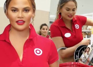 target employee dress code : Chrissy Teigen HILARIOUSLY becomes a Target employee for the day