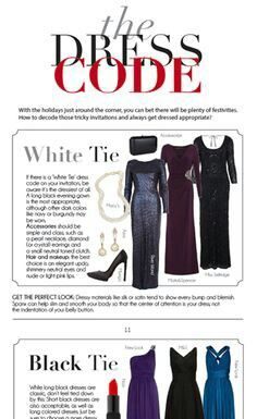 white tie dress code : Women’s dress code from white tie to business casual